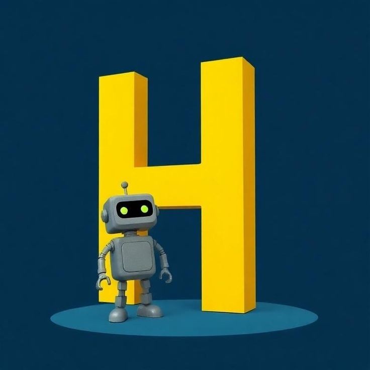 Robot — letter H