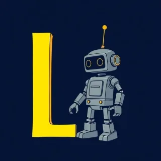 Robot — letter L
