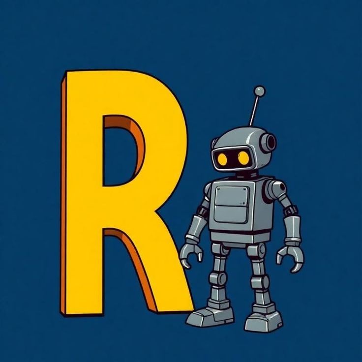 Robot — letter R