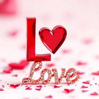 Romantic scenes — letter L