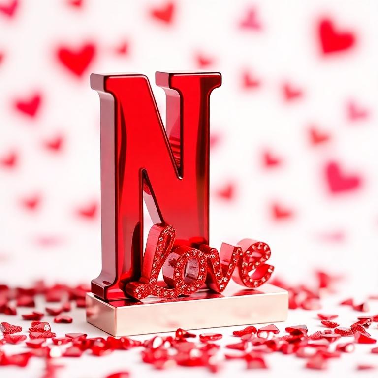 Romantic scenes — letter N