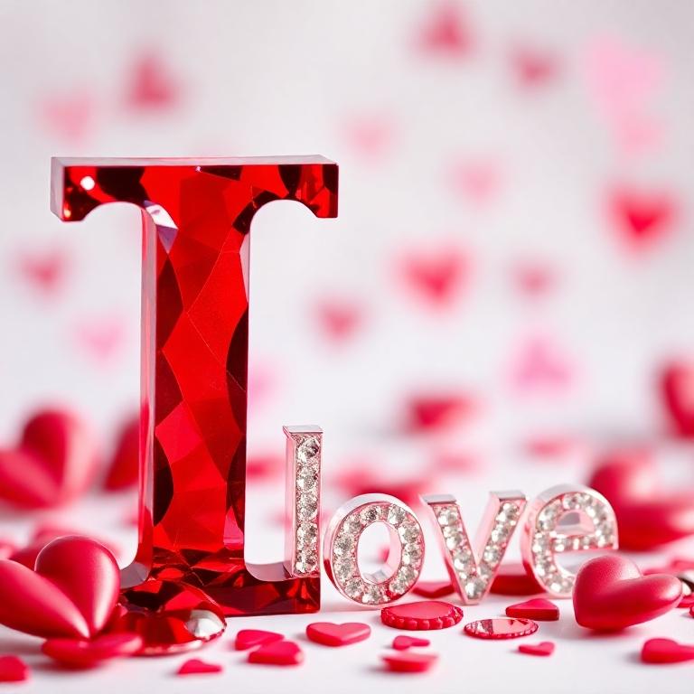Romantic scenes — letter T