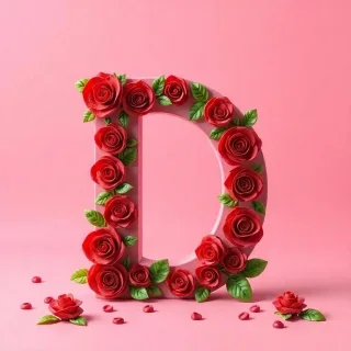 Roses 3 — letter D