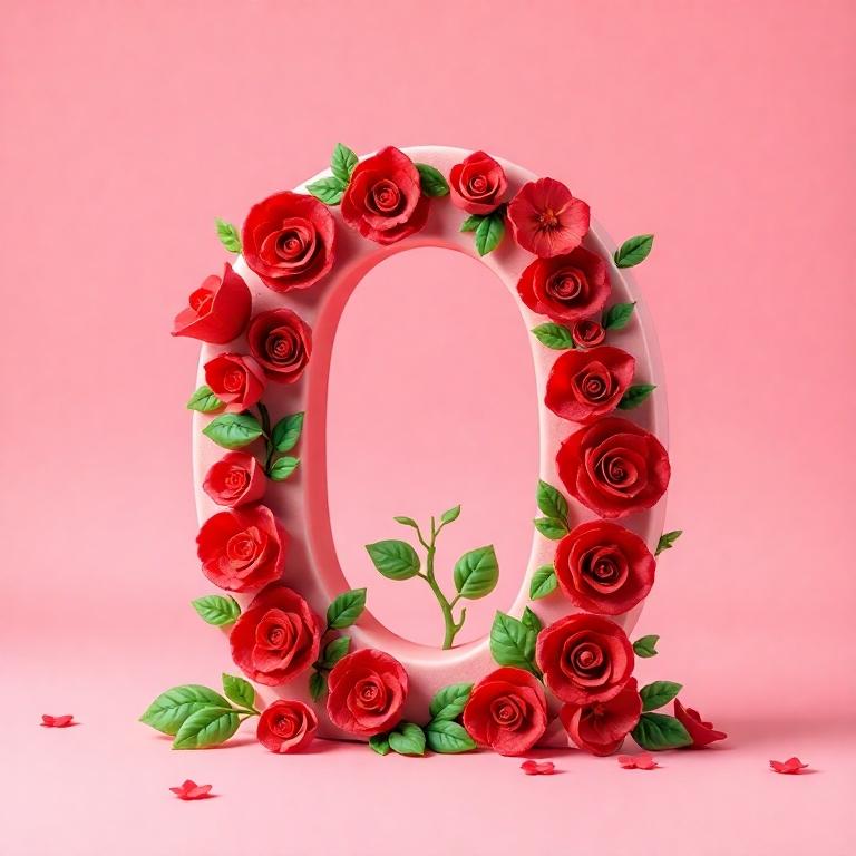 Roses 3 — letter O