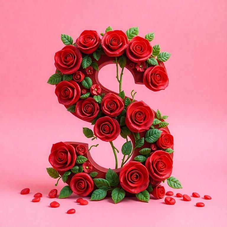 Roses 3 — letter S