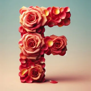 Roses — letter F