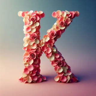 Roses — letter K