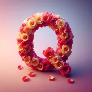 Roses — letter Q