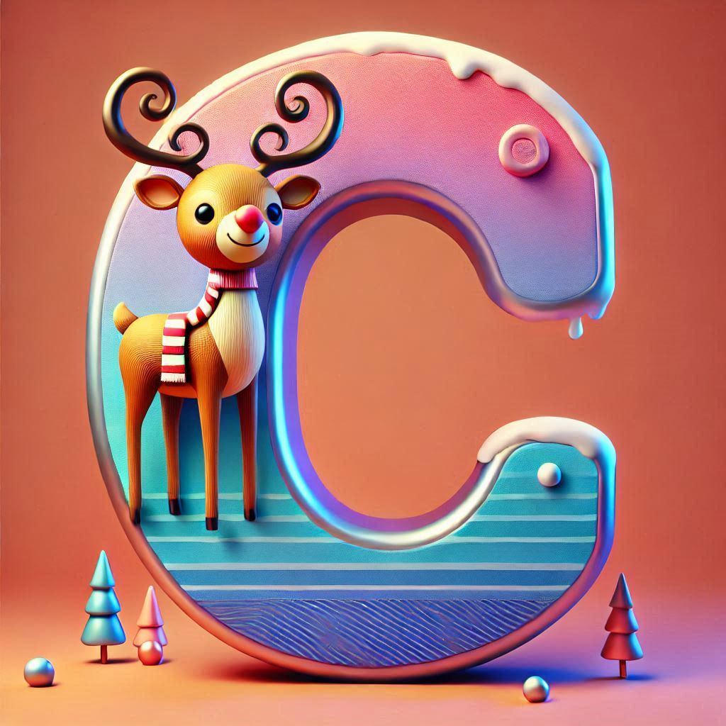 Rudolph — letter C (variant 2)
