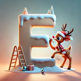 Rudolph — letter E