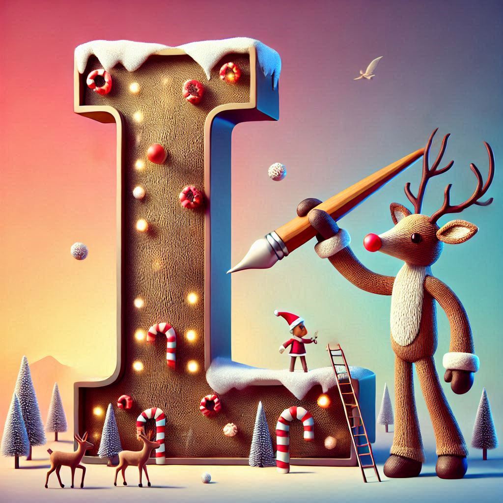Rudolph — letter L (variant 2)