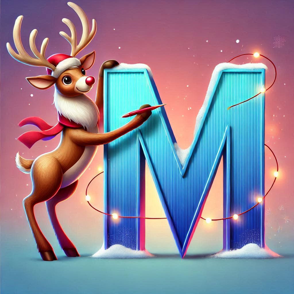 Rudolph — letter M