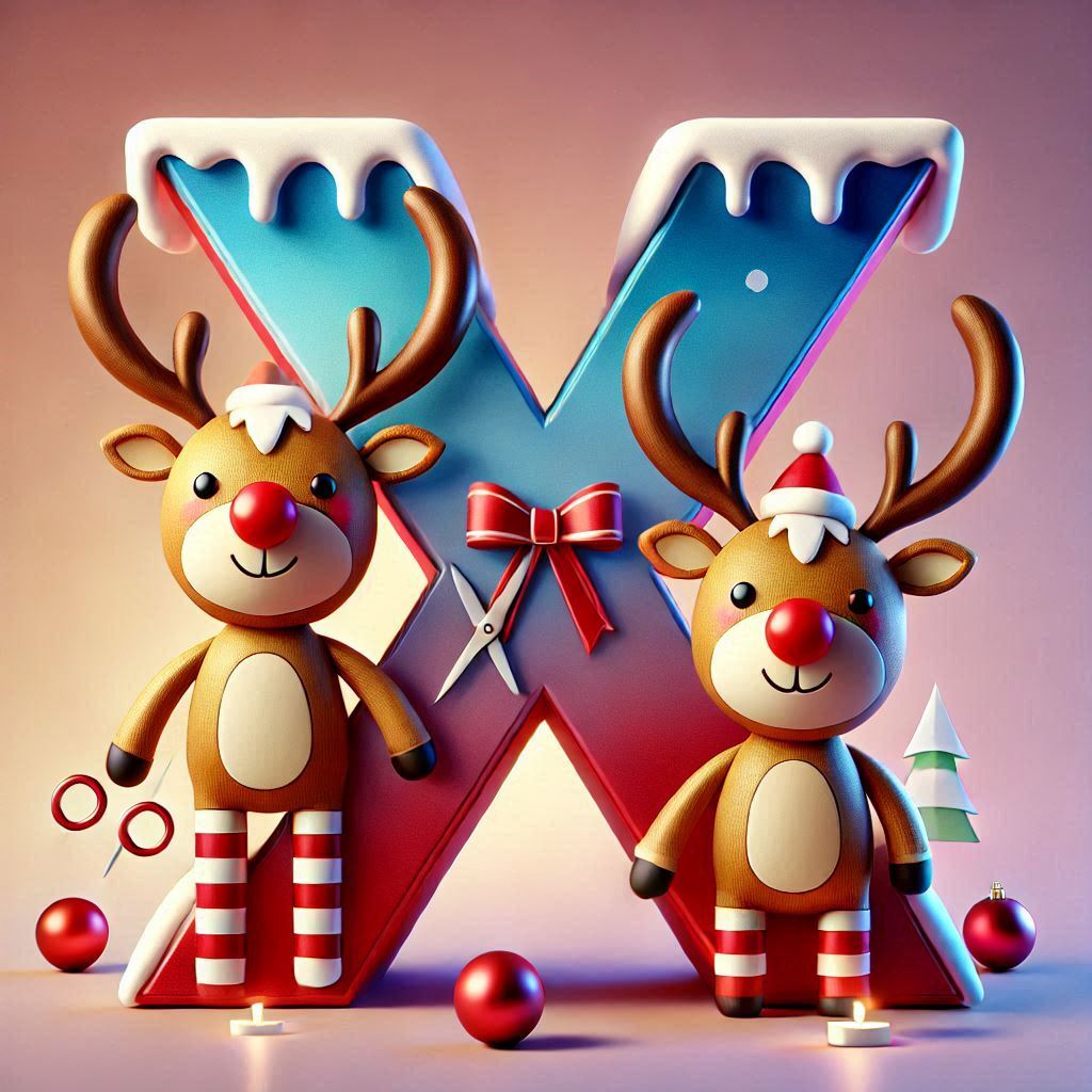 Rudolph — letter X (variant 2)