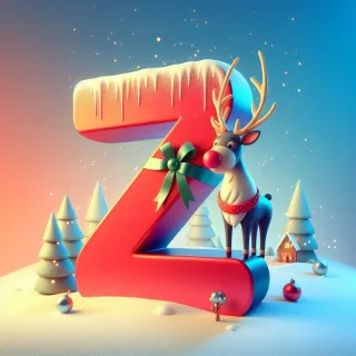 Rudolph — letter Z (variant 2)