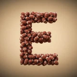 Rugby balls — letter E