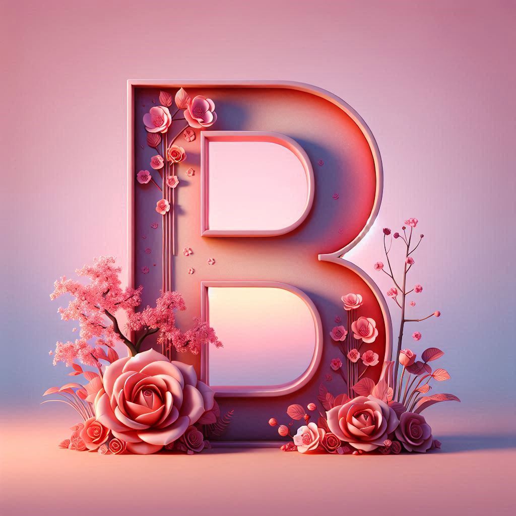 Sakura tree 2 — letter B