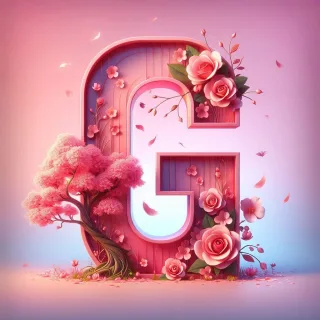 Sakura tree 2 — letter G
