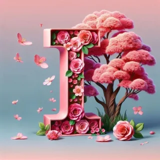 Sakura tree 2 — letter I