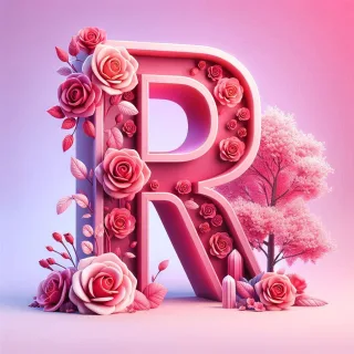 Sakura tree 2 — letter R