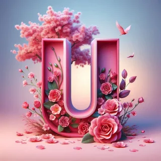 Sakura tree 2 — letter U