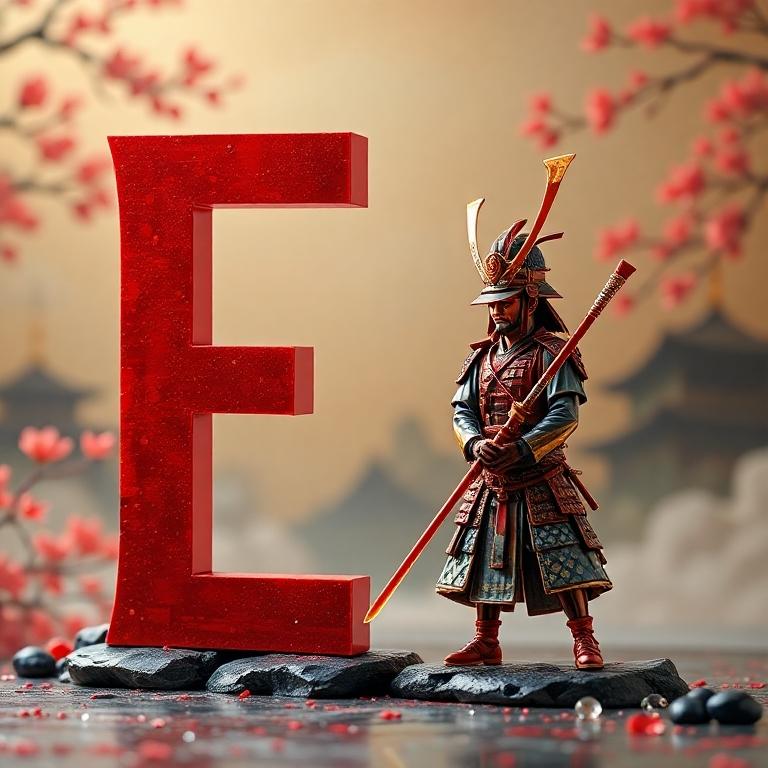 Samurai — letter E