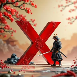 Samurai — letter X