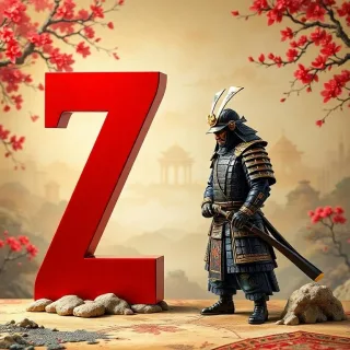 Samurai — letter Z