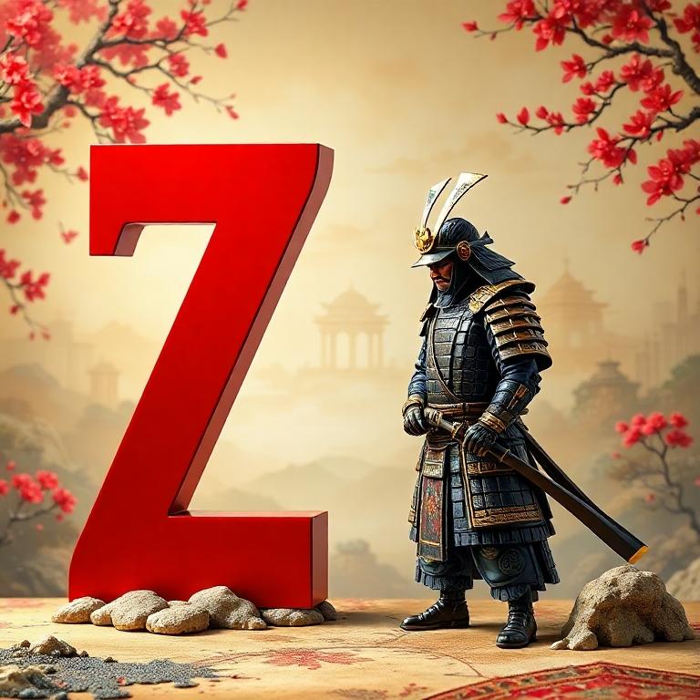 Samurai — letter Z