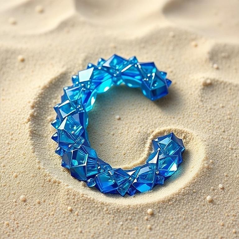 Sand — letter C
