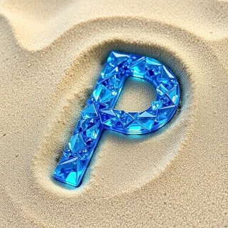 Sand — letter P