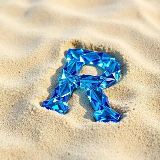 Sand — letter R