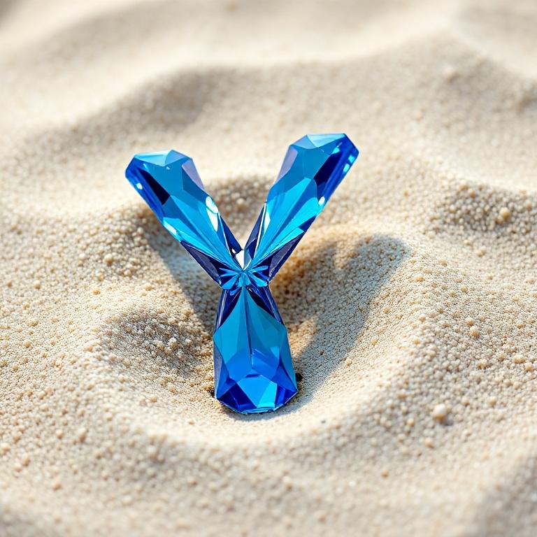 Sand — letter Y
