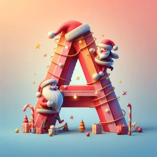 Santa Claus — letter A