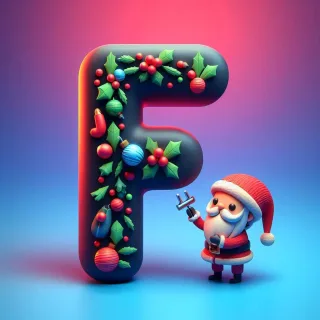 Santa Claus — letter F