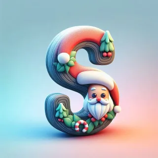 Santa Claus — letter S
