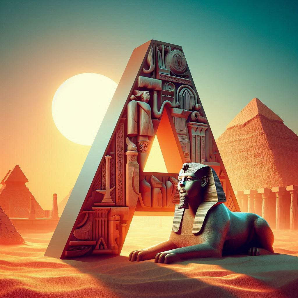 Sfinks — letter A