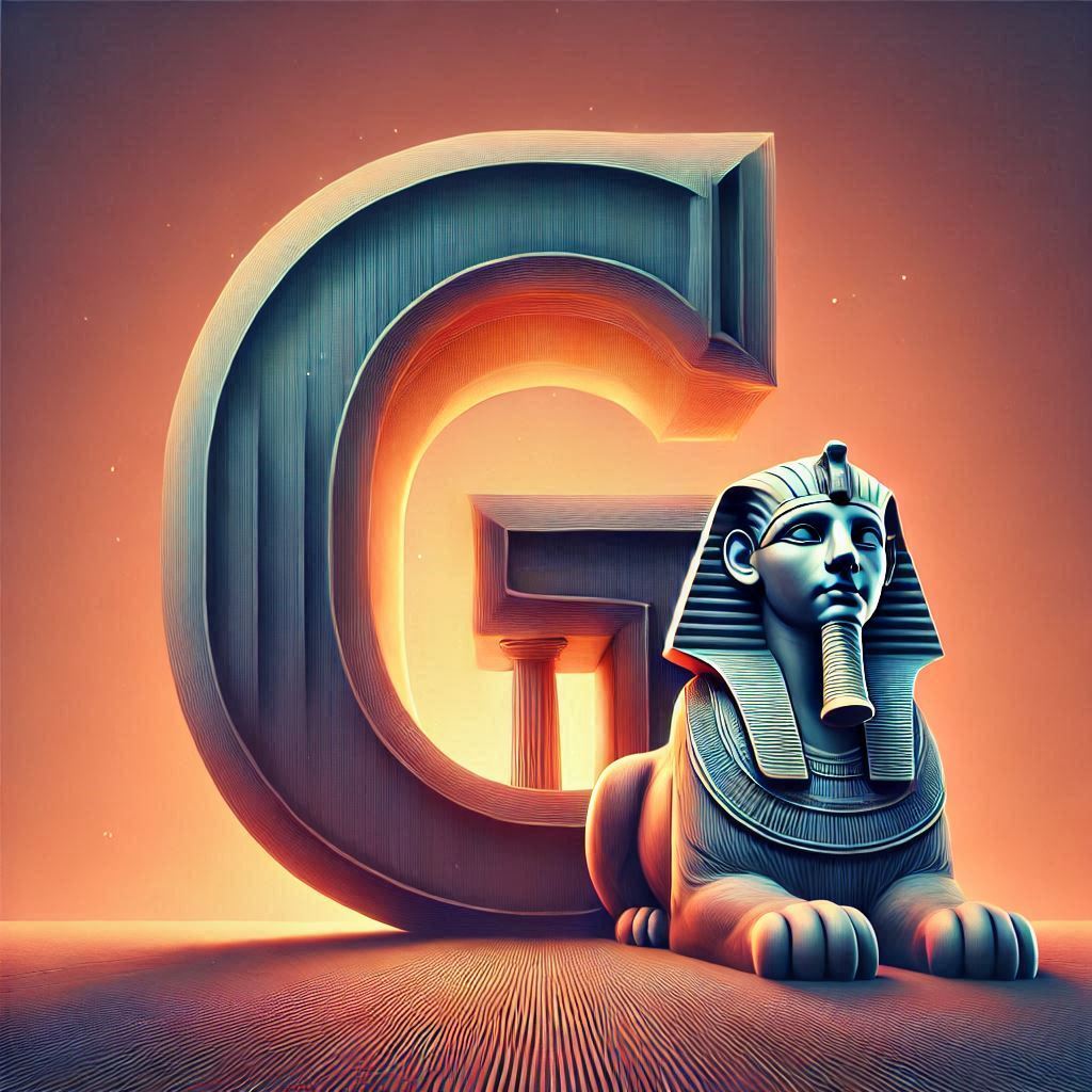 Sfinks — letter G (variant 2)