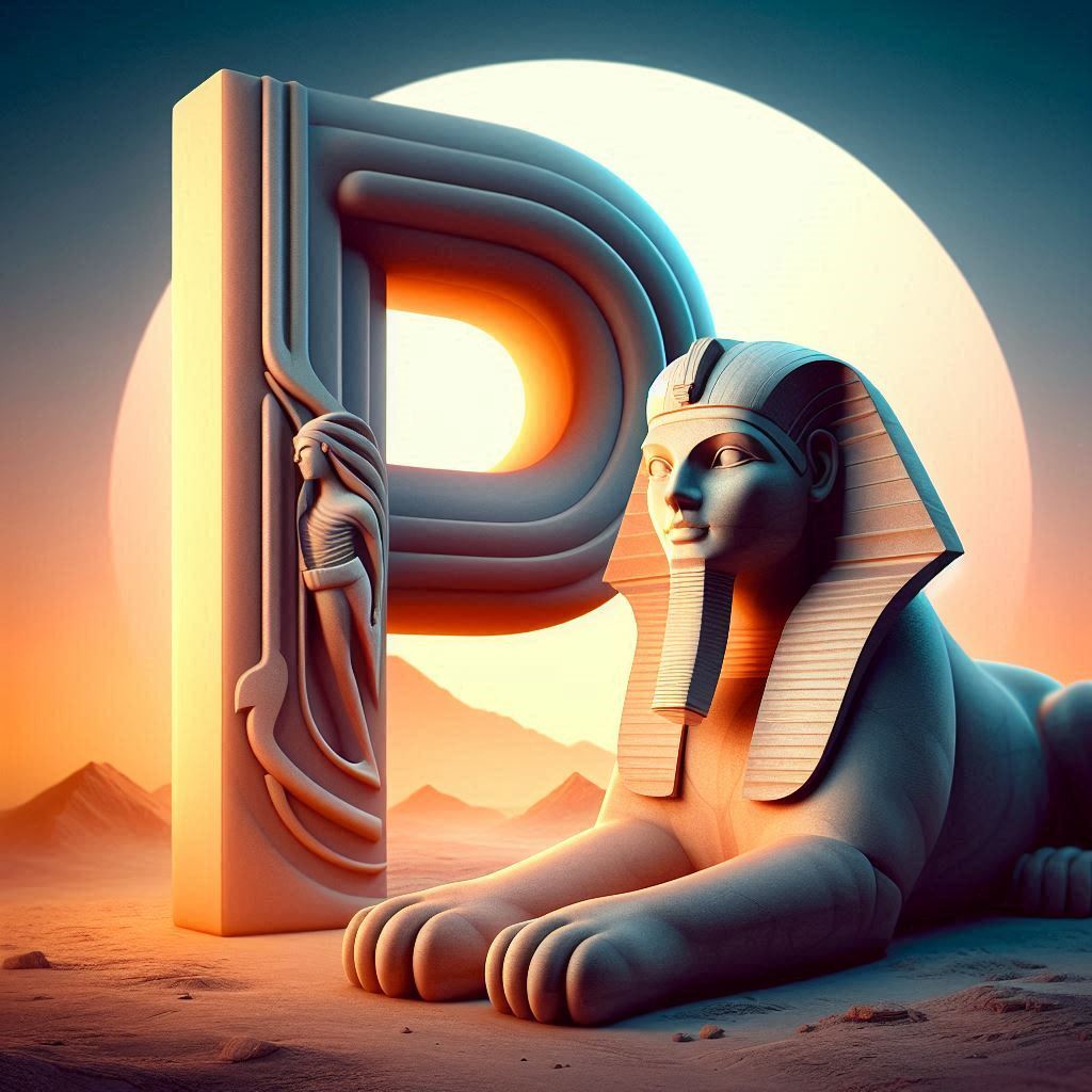 Sfinks — letter P