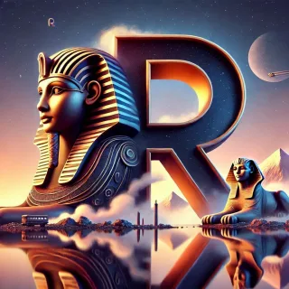 Sfinks — letter R (variant 2)