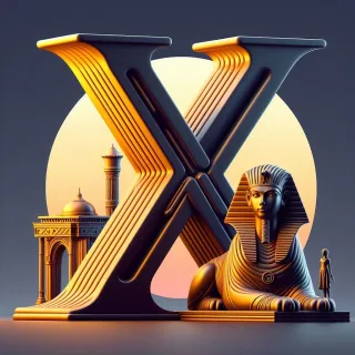 Sfinks — letter X