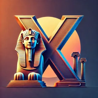 Sfinks — letter X (variant 2)