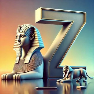 Sfinks — letter Z (variant 2)