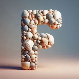 Shells — letter F