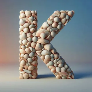 Shells — letter K