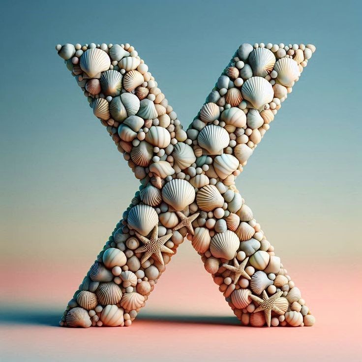 Shells — letter X