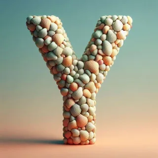 Shells — letter Y