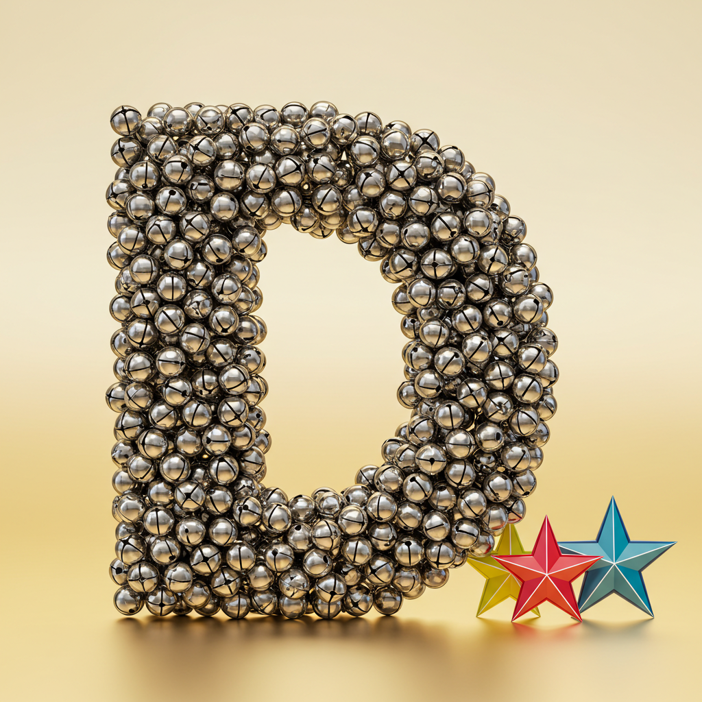 Silver bells — letter D