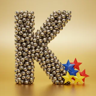 Silver bells — letter K