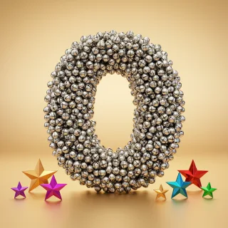 Silver bells — letter O