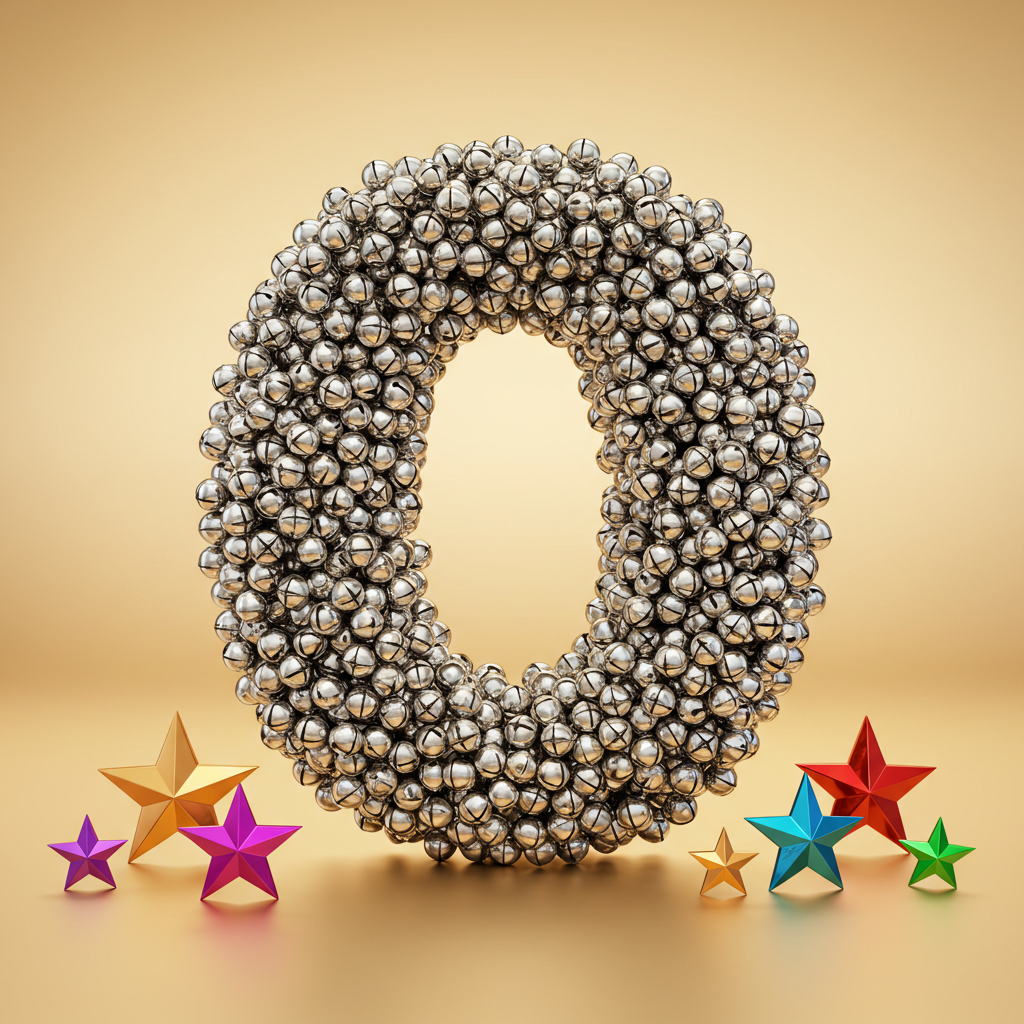 Silver bells — letter O